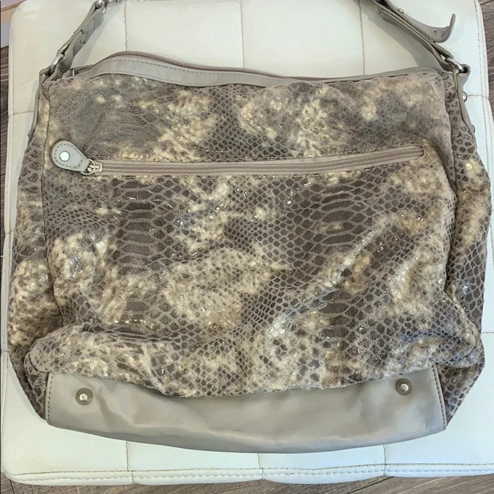 Animal Print Bag with pockets
